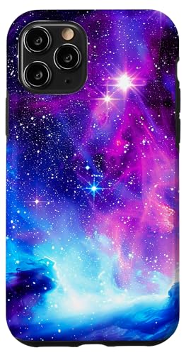 Hülle für iPhone 11 Pro Galaxy Nebula Weltraum Universum Sterne Galaxie Lila Blau Hülle für iPhone 11 Pro Galaxy Nebula Weltraum Universum Sterne Galaxie Lila Blau von marabonsDesignsForGalaxyFans