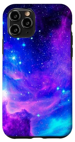 Hülle für iPhone 11 Pro Galaxy Nebula Weltraum Universum Sterne Galaxie Lila Blau Hülle für iPhone 11 Pro Galaxy Nebula Weltraum Universum Sterne Galaxie Lila Blau von marabonsDesignsForGalaxyFans