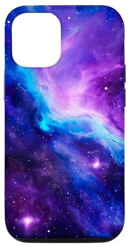 Hülle für iPhone 12/12 Pro Galaxy Nebula Weltraum Universum Sterne Galaxie Lila Blau Hülle für iPhone 12/12 Pro Galaxy Nebula Weltraum Universum Sterne Galaxie Lila Blau von marabonsDesignsForGalaxyFans