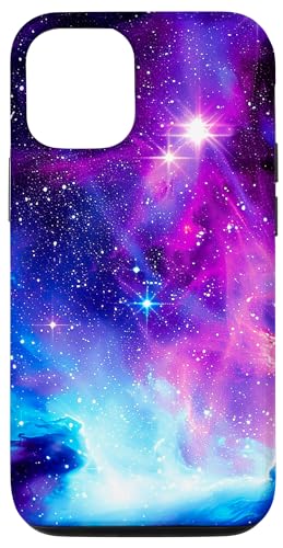 Hülle für iPhone 12/12 Pro Galaxy Nebula Weltraum Universum Sterne Galaxie Lila Blau Hülle für iPhone 12/12 Pro Galaxy Nebula Weltraum Universum Sterne Galaxie Lila Blau von marabonsDesignsForGalaxyFans