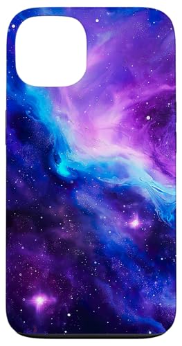 Hülle für iPhone 13 Galaxy Nebula Weltraum Universum Sterne Galaxie Lila Blau Hülle für iPhone 13 Galaxy Nebula Weltraum Universum Sterne Galaxie Lila Blau von marabonsDesignsForGalaxyFans