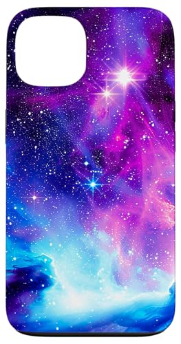 Hülle für iPhone 13 Galaxy Nebula Weltraum Universum Sterne Galaxie Lila Blau Hülle für iPhone 13 Galaxy Nebula Weltraum Universum Sterne Galaxie Lila Blau von marabonsDesignsForGalaxyFans