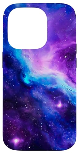 Hülle für iPhone 14 Pro Galaxy Nebula Weltraum Universum Sterne Galaxie Lila Blau Hülle für iPhone 14 Pro Galaxy Nebula Weltraum Universum Sterne Galaxie Lila Blau von marabonsDesignsForGalaxyFans