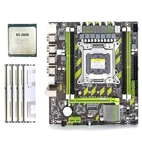 X79 Set Xeon E5 2640 CPU E5-2640 mit LGA2011 4 Stück x 4 GB = 16 GB Speicher DDR3 PC3 10600R 1333 MHz von marian