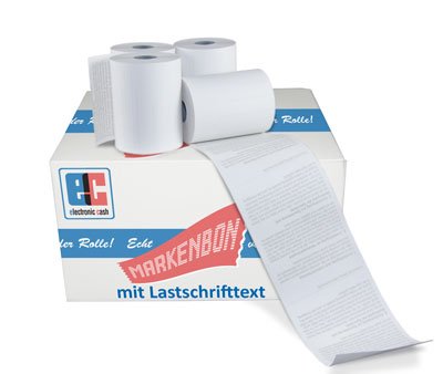 EC Cash Thermorollen passend für Ingenico I 7910 [9m] (50 Rollen) - markenbon von markenbon
