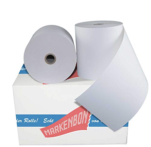 Thermorollen 50m für Thermopapier rouleaux de papier thermiques 80 mm (5 Rollen) von markenbon von markenbon