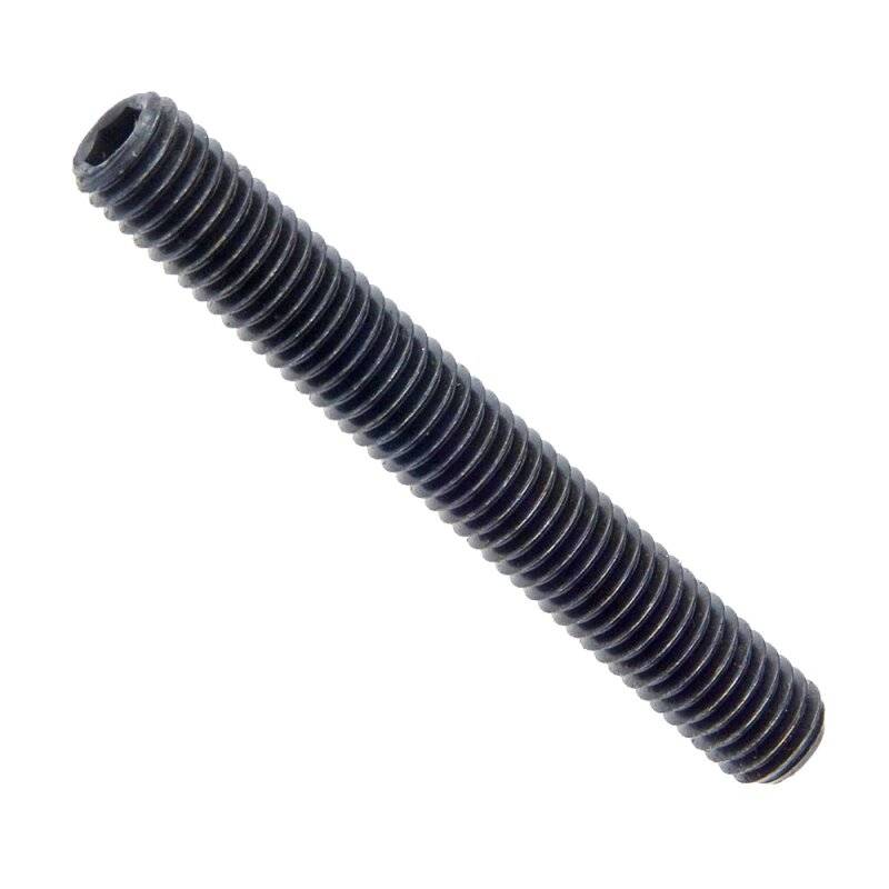 Feingewindestifte mit Innensechskant und Kegelkuppe ISO 4026 Stahl 45 H blank M 5 x 0,5 x 30 mm - 200 Stück von Nineka Handels GmbH