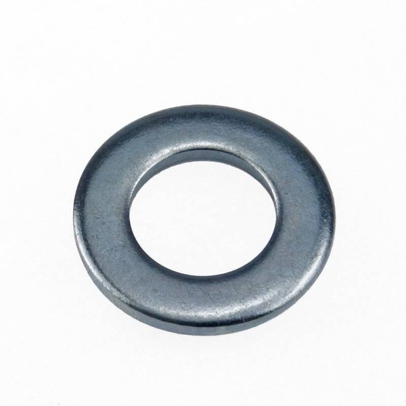 Flache Scheiben mit Fase ISO 7090 Stahl 200 HV galvanisch verzinkt 14 (15 x 28 x 2,5) - 250 Stück von Nineka Handels GmbH