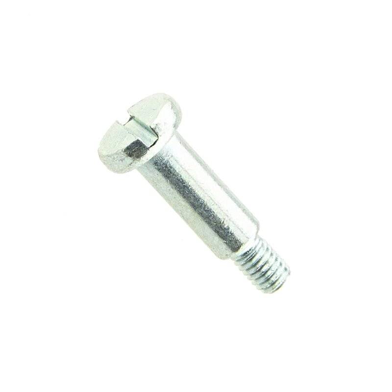 Flachkopfschraube mit Schlitz und Ansatz DIN 923 4.8/5.8 St. gal zn M3x6 - 100 Stk von Nineka Handels GmbH