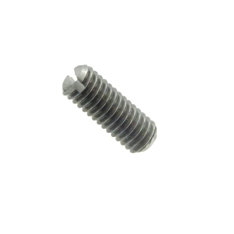 Gewindestifte mit Schlitz und Kegelkuppe ISO 4766 Stahl 14 H galvanisch verzinkt M 8 x 35 mm - 100 Stück von Nineka Handels GmbH