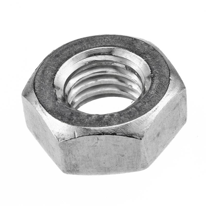 Sechskantmutter DIN 934 Edelstahl A2 Feingewinde M 12 x 1,5 - 50 Stück von Nineka Handels GmbH