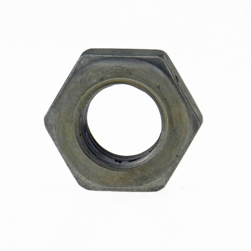 Sechskantmutter niedrige Form DIN 936 14 H Stahl blank Links-Feingew. M 22 x 1,5 - 25 Stk von Nineka Handels GmbH