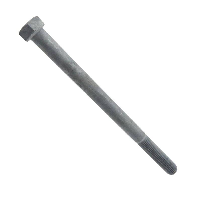 Sechskantschraube mit Schaft DIN 931 8.8 Stahl feuerverzinkt M 16 x 55 - 50 Stück von Nineka Handels GmbH