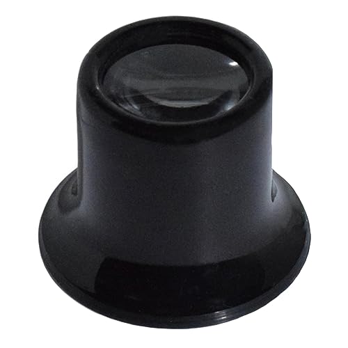 masar Lupe aus Kunststoff für Modellbau, Uhrmacher, Juweliere, Uhren – Linse – 1 Stück – Vergrößerung, Eye Glass Plastic, No.4 (Mag x2.5) von masar