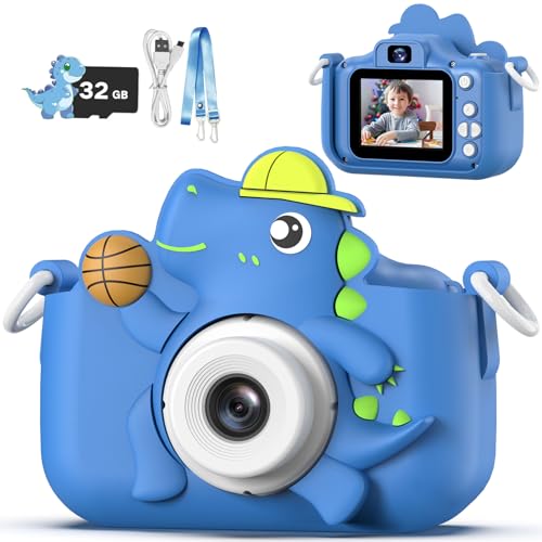 Kinderkamera, masterbee Digitalkamera Dinosaurier Spielzeug, Weihnachts/Geburtstagsgeschenke für Kinder, 1080P HD Kinder Kamera, Kinderspielzeug/Geschenk Junge/Geschenke Mädchen 3-12 Jahre Blue Kinderkamera, masterbee Digitalkamera Dinosaurier Spielzeug, Weihnachts/Geburtstagsgeschenke für Kinder, 1080P HD Kinder Kamera, Kinderspielzeug/Geschenk Junge/Geschenke Mädchen 3-12 Jahre Blue von masterbee