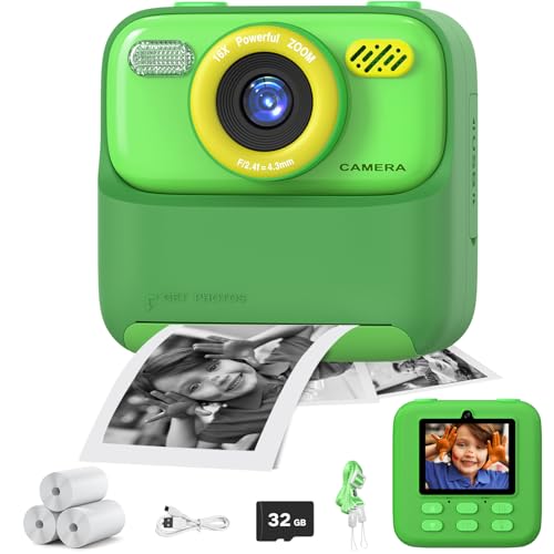 masterbee Sofortbildkamera, Kinderkamera Geburtstagsgeschenke für Mädchen und Jungen, Digitalkamera Kinder Spielzeug, 1080P HD Video, Geschenk Mädchen, Geschenk Jungen 3 bis12 Jahre masterbee Sofortbildkamera, Kinderkamera Geburtstagsgeschenke für Mädchen und Jungen, Digitalkamera Kinder Spielzeug, 1080P HD Video, Geschenk Mädchen, Geschenk Jungen 3 bis12 Jahre von masterbee