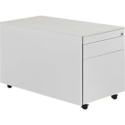 Schubladencontainer mit Rollen, 520x800, 1 Schub, 1 Hängereg., lichtgrau Schubladencontainer mit Rollen, 520x800, 1 Schub, 1 Hängereg., lichtgrau von mauser