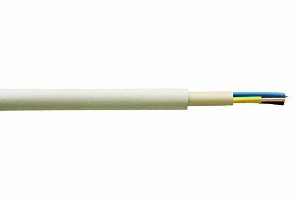 maxgo® Mantelleitung Installationsleitung NYM-J 3G1,5 3x1,5 PVC grau 40m Elektro-Kabel, (4000 cm), 40m von maxgo®