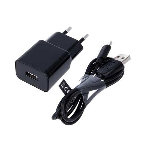 Maxlife USB A Ladegerät MXTC-01 Schwarz - USB Netzteil 2,1A Leistung und Micro USB Kabel 1m Inklusive - Kompaktes und zuverlässiges USB Ladegerät für Smartphones und mehr - Schnellladestecker Maxlife USB A Ladegerät MXTC-01 Schwarz - USB Netzteil 2,1A Leistung und Micro USB Kabel 1m Inklusive - Kompaktes und zuverlässiges USB Ladegerät für Smartphones und mehr - Schnellladestecker von maxlife