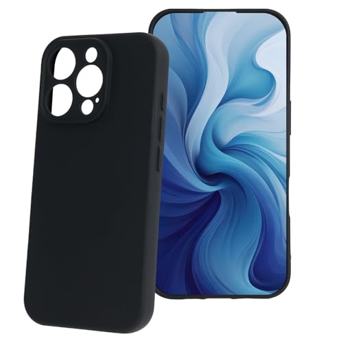 maxlife Handyhülle für iPhone 16 Pro Hülle Silikon Schwarz Matt 6,3 Zoll - Schutzhülle Schmutzabweisend - Kratzfest und rutschfest - Angenehm zu Berühren - Perfekter Case für Ihr Smartphone maxlife Handyhülle für iPhone 16 Pro Hülle Silikon Schwarz Matt 6,3 Zoll - Schutzhülle Schmutzabweisend - Kratzfest und rutschfest - Angenehm zu Berühren - Perfekter Case für Ihr Smartphone von maxlife