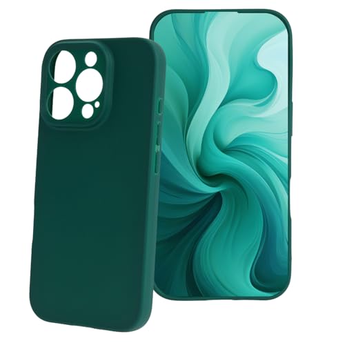 maxlife Handyhülle für iPhone 16 Pro Max Hülle Grün Matt 6,9 Zoll - Schutzhülle Schmutzabweisend - Ultraleicht Kratzfest und rutschfest - Angenehm zu Berühren - Perfekter Schutz für Ihr Smartphone von maxlife