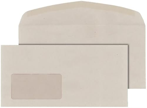 Briefumschlag Kuvermatic®, C6/5, mit Fenster, mit Innendruck nein, grau RC von mayer network