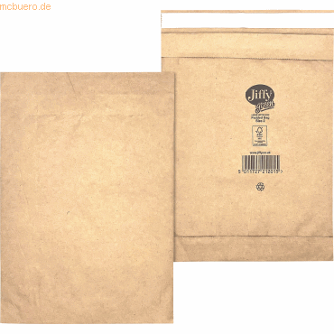 mayer-network Jiffy Papierpolstertasche Nr. 2 30001312 braun von mayer-network