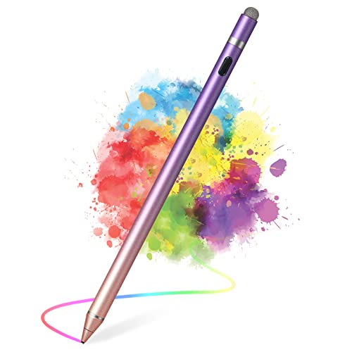 Maylofi Active Stylus Stifte für Touchscreens, Active Pencil Smart Digital Pens Fine Point Stylist Pen Kompatibel mit iPhone iPad, Samsung/Android Smartphone & Tablet Schreiben Zeichnen von maylofi
