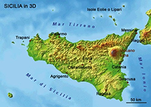 mbm 3D Postkarte Sicilia mbm 3D Postkarte Sicilia von mbm
