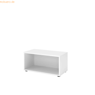 mcbuero.de Grundkorpus FlexWall 80cm 1OH weiß von mcbuero.de