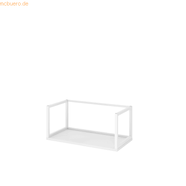 mcbuero.de Metallrahmen FlexWall 80cm 1OH weiß mcbuero.de Metallrahmen FlexWall 80cm 1OH weiß von mcbuero.de