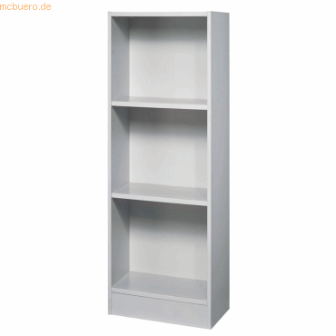 mcbuero.de Regal 3 Ordnerhöhen BxTxH 406x400x1270mm Grau mcbuero.de Regal 3 Ordnerhöhen BxTxH 406x400x1270mm Grau von mcbuero.de