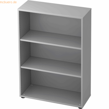 mcbuero.de Regal 3 Ordnerhöhen BxTxH 800x330x1144mm Grau mcbuero.de Regal 3 Ordnerhöhen BxTxH 800x330x1144mm Grau von mcbuero.de