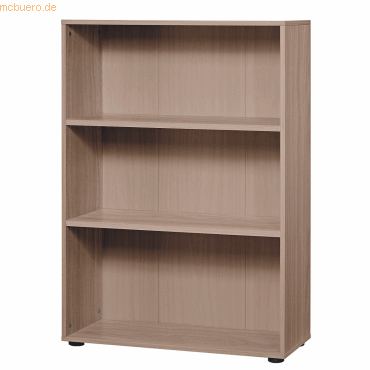 mcbuero.de Regal 3 Ordnerhöhen BxTxH 800x330x1144mm Nussbaum mcbuero.de Regal 3 Ordnerhöhen BxTxH 800x330x1144mm Nussbaum von mcbuero.de