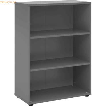 mcbuero.de Regal 3OH 80x40x110cm Graphit mcbuero.de Regal 3OH 80x40x110cm Graphit von mcbuero.de