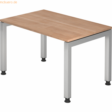 mcbuero.de Schreibtisch 120x80cm Nussbaum mcbuero.de Schreibtisch 120x80cm Nussbaum von mcbuero.de