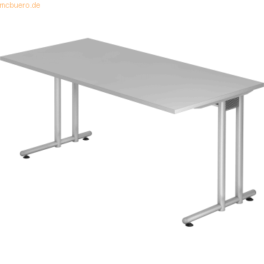 mcbuero.de Schreibtisch 1600x800mm Grau mcbuero.de Schreibtisch 1600x800mm Grau von mcbuero.de