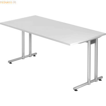 mcbuero.de Schreibtisch 1600x800mm Weiß mcbuero.de Schreibtisch 1600x800mm Weiß von mcbuero.de