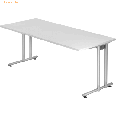 mcbuero.de Schreibtisch 1800x800mm Weiß mcbuero.de Schreibtisch 1800x800mm Weiß von mcbuero.de