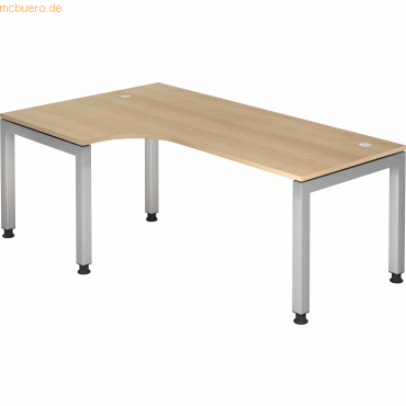 mcbuero.de Schreibtisch 200x120cm 90 Grad Eiche mcbuero.de Schreibtisch 200x120cm 90 Grad Eiche von mcbuero.de