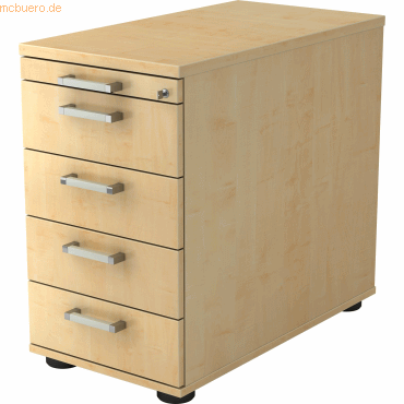 mcbuero.de Standcontainer 80cm 4 Schub Schloss Chromgriff Ahorn mcbuero.de Standcontainer 80cm 4 Schub Schloss Chromgriff Ahorn von mcbuero.de