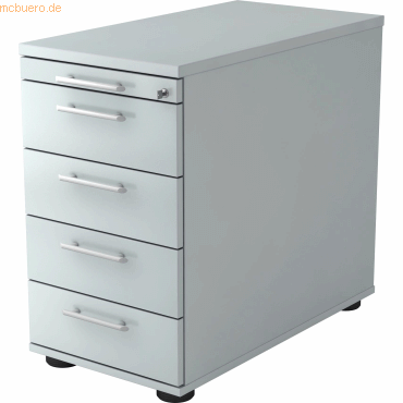 mcbuero.de Standcontainer 80cm 4 Schub Schloss Relinggriff Grau mcbuero.de Standcontainer 80cm 4 Schub Schloss Relinggriff Grau von mcbuero.de