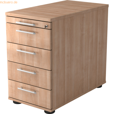 mcbuero.de Standcontainer 80cm 4 Schub Schloss Relinggriff Nussbaum mcbuero.de Standcontainer 80cm 4 Schub Schloss Relinggriff Nussbaum von mcbuero.de