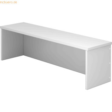 mcbuero.de Thekenaufsatz für Schreibtisch 1200x800mm Grau mcbuero.de Thekenaufsatz für Schreibtisch 1200x800mm Grau von mcbuero.de
