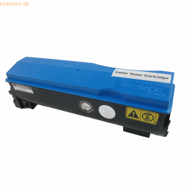 mcbuero.de Toner Modul kompatibel mit Kyocera TK 560 C cyan von mcbuero.de