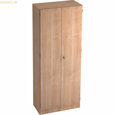 mcbuero.de schrank Solid 5 OH BxTxH 80x42x200,4cm Sockelblende Griff S von mcbuero.de