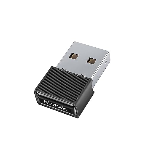 mcdodo Bluetooth Adapter,USB Bluetooth Adapter für PC,Bluetooth Stick 5.1 für Windows 11/10/8/7/XP, USB Bluetooth Dongle für Desktop PC, Laptop, Maus, Tastatur, Kopfhörer, Controller von mcdodo