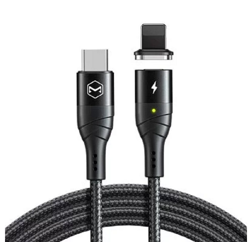 mcdodo 20W Magnetic Pro Typ-C auf iPhone PD Data Schnell-Ladekabel schwarz Smartphone-Kabel mcdodo 20W Magnetic Pro Typ-C auf iPhone PD Data Schnell-Ladekabel schwarz Smartphone-Kabel von mcdodo