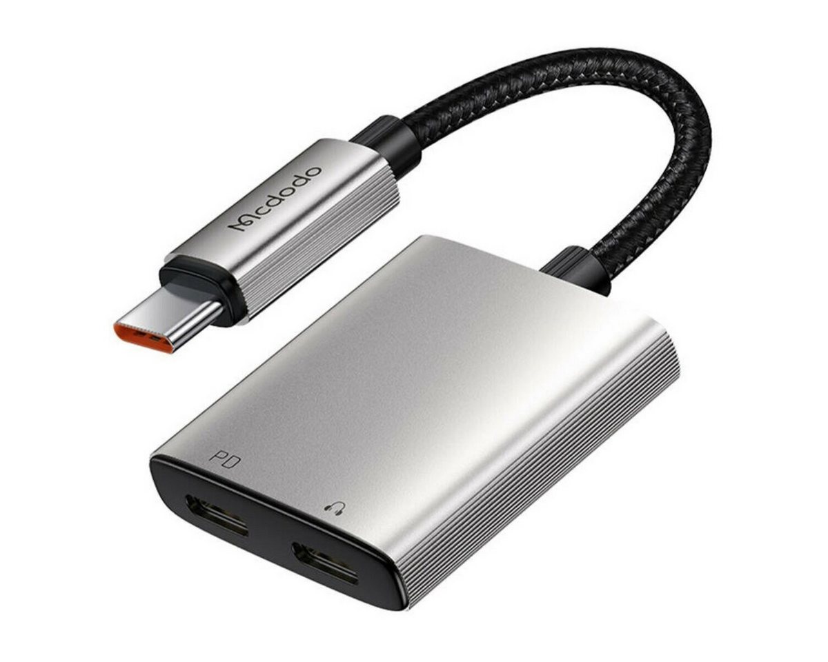 mcdodo 2in1 Audio-Adapter USB-C auf 2x USB-C Ladeadapter Audioadapter USB-Adapter mcdodo 2in1 Audio-Adapter USB-C auf 2x USB-C Ladeadapter Audioadapter USB-Adapter von mcdodo
