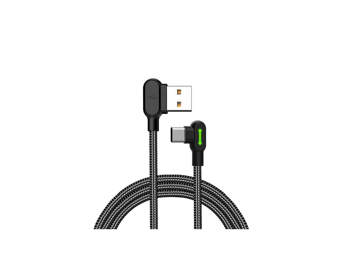 mcdodo 3A USB auf USB-C Schnell-Ladekabel LED, 0.5m Smartphone-Ladegerät mcdodo 3A USB auf USB-C Schnell-Ladekabel LED, 0.5m Smartphone-Ladegerät von mcdodo